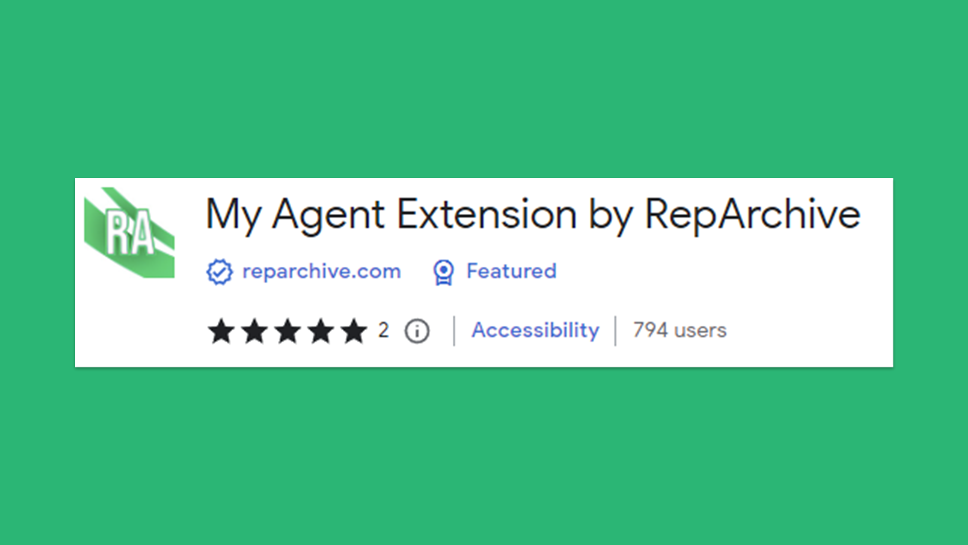 RepArchive Browser Extension: Officially Featured by Google thumbnail